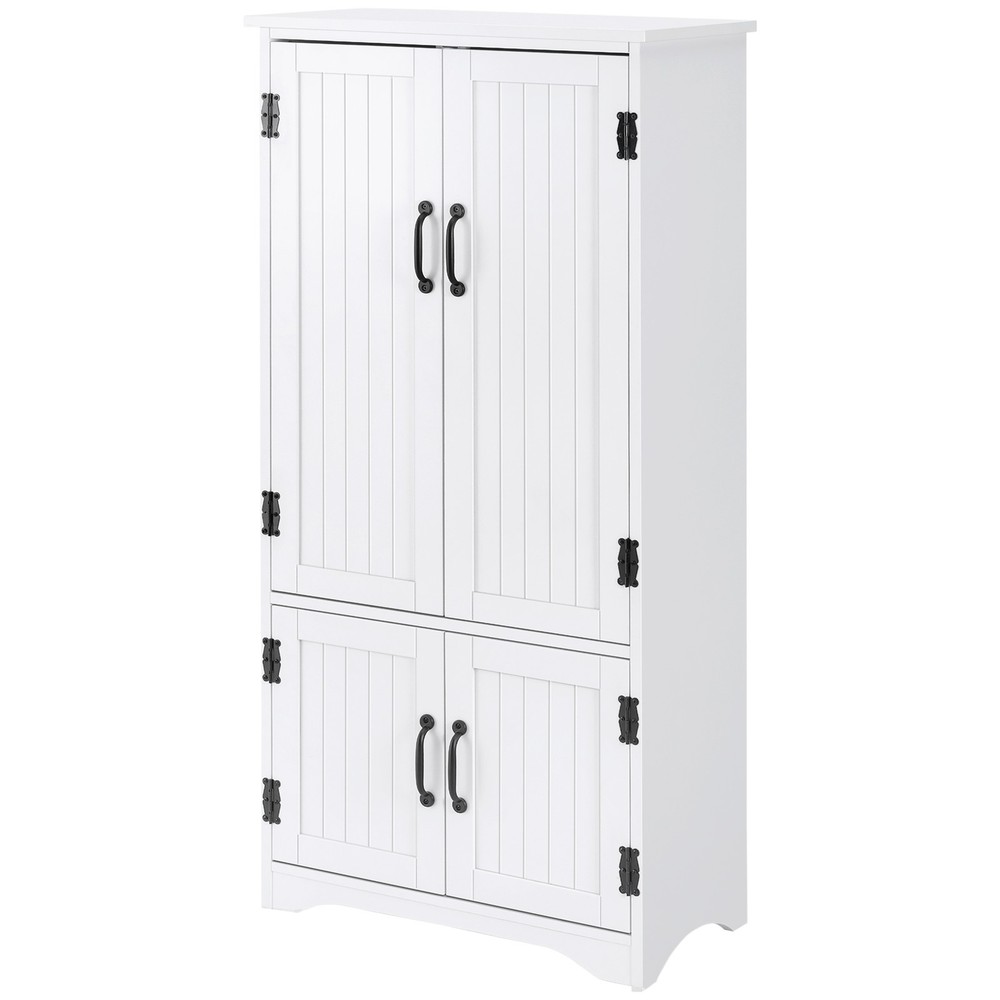 48.5" Kitchen Pantry, Storage Cabinet, Cupboard Organizer