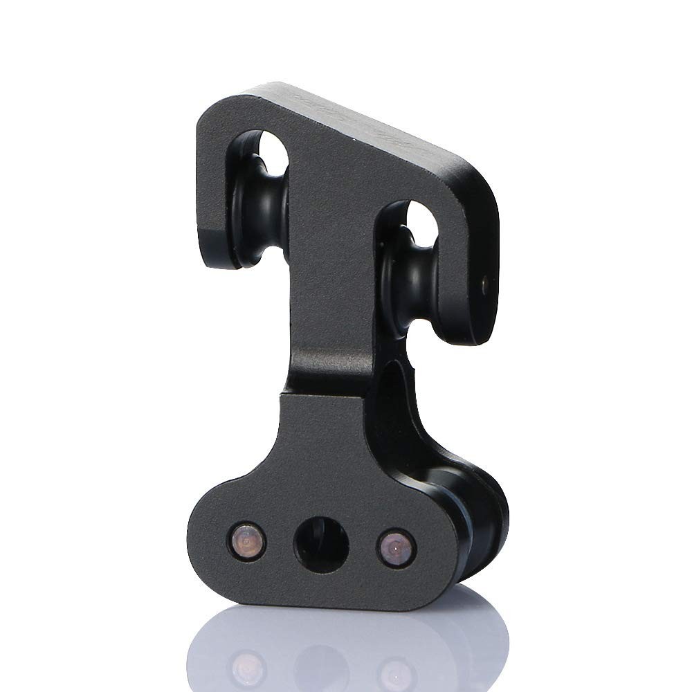 Lzwow Archery Compound Bow Cable Slide String Splitter Roller Glide Black