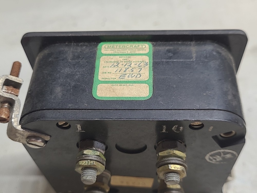 Weston Dc Voltmeter Model 741-60