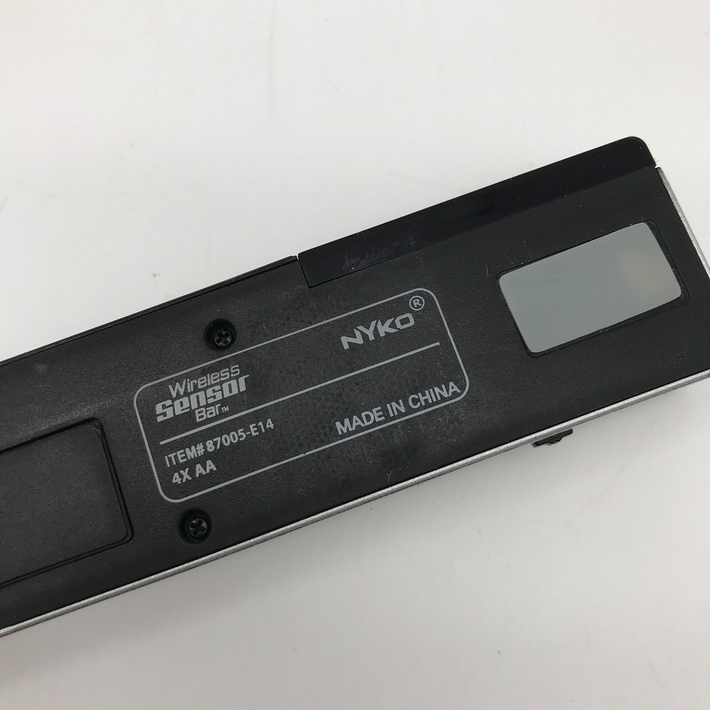 Nyko Infrared Ray Sensor Bar 87005-E14 Nintendo Wii Compatible Silver