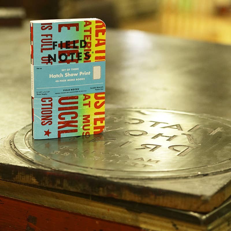 Field Notes - Hatch Show Print