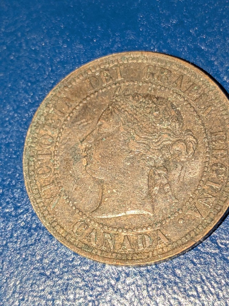 1886  Canada Large Cent - Victoria