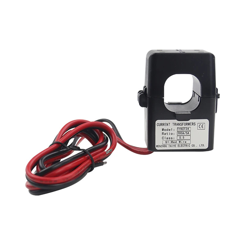 3PCS Split Core Current Transformer KCT-24 CT Sensor Clamp 100A 200A 300A 400A