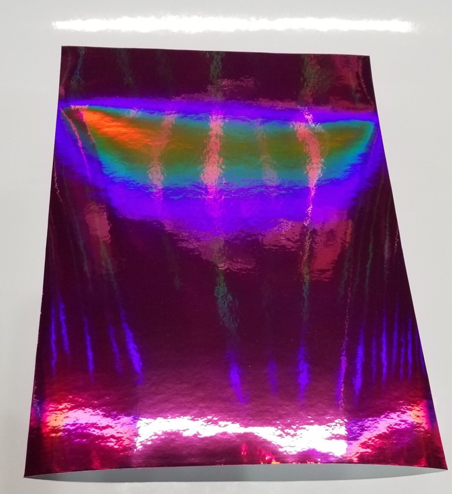 Raspberry Rainbow Oil Slick Sign Plotter Vinyl Film