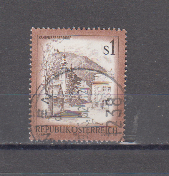 AUSTRIA :  1973/78 - USED  - SCOTT # 959  ARCHITECTURE
