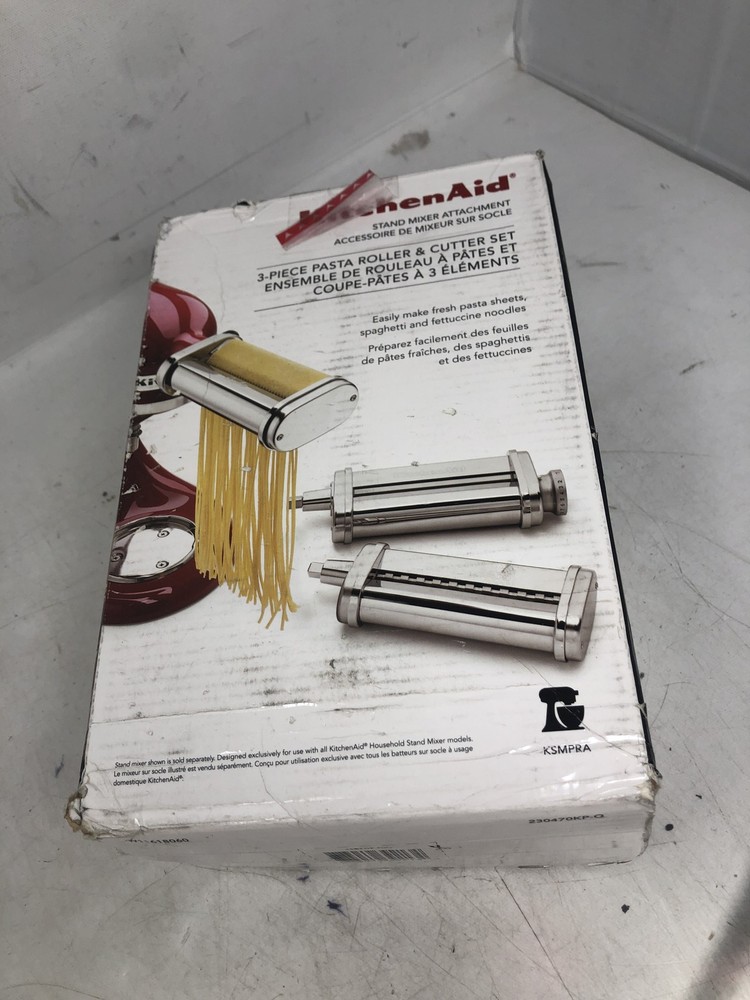 KitchenAid Stand Mixer Attachment, KSMPRA 3-Piece Pasta Roller & Cutter Set