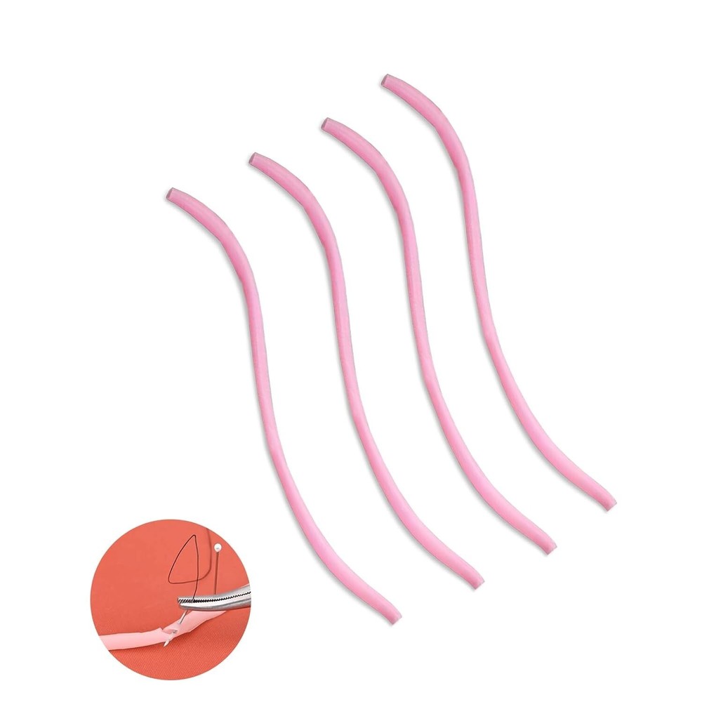 2PCS Vascular Microvascular Anastomosis Suture Practice Exercise Model Mult Size