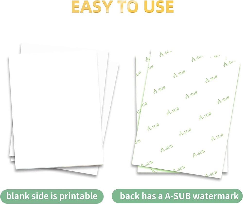 Bundle Kit A-SUB Sublimation Paper 150 Sheets 105g + Koala Sublimation Ink 400ML