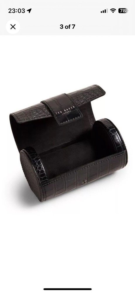 Ted Baker Watch Roll Travel Case New