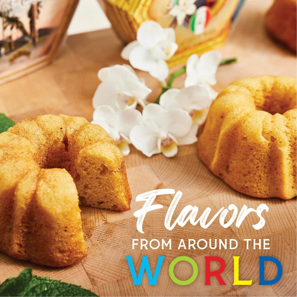 Caribbean Cake 4 Oz, 6 Ct