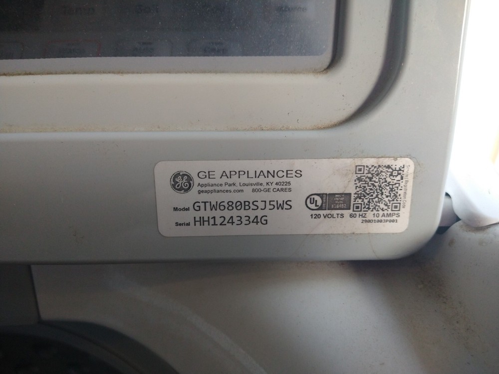GE washer and dryer set