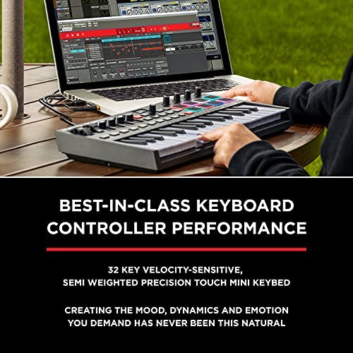 Oxygen Pro Mini 32 Key USB MIDI Keyboard Controller With Beat 32 Mini Keys