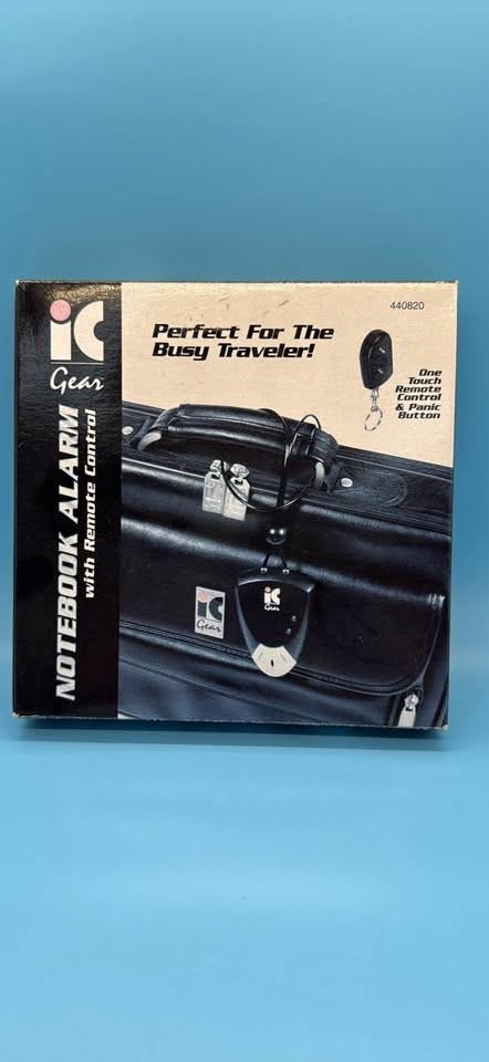 Notebooks Alarm w/ Remote