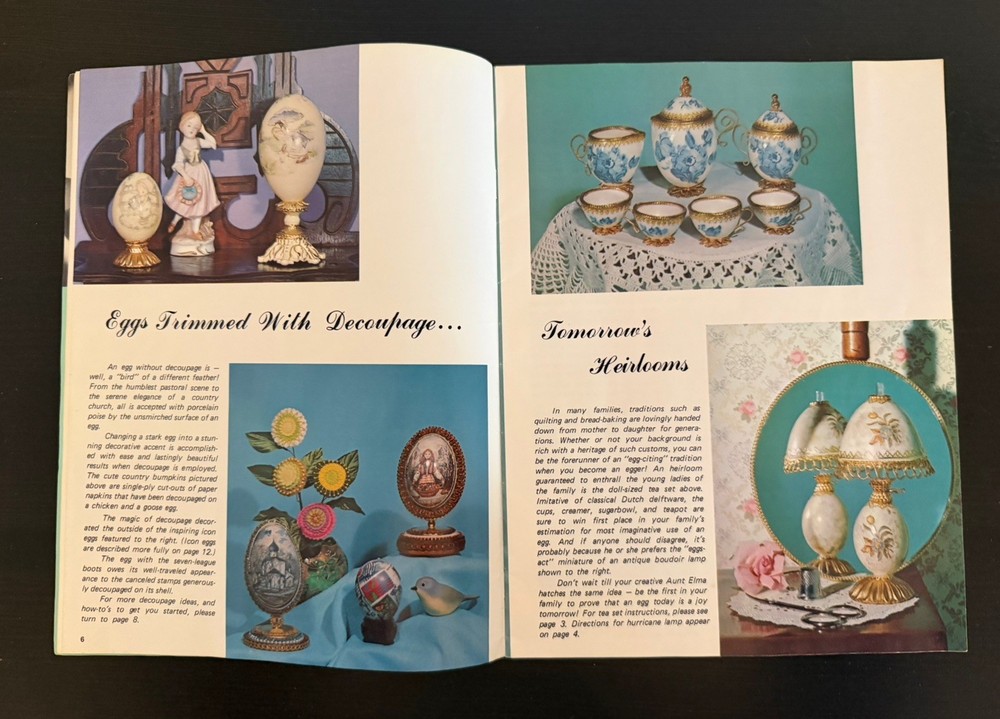 Egg-citing Ideas: A Craft-Course Book Vintage Eggery Egg Decorating