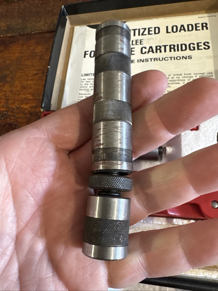 Vintage Lee UNITIZED LOADER. Hand Loader For 220 Savage