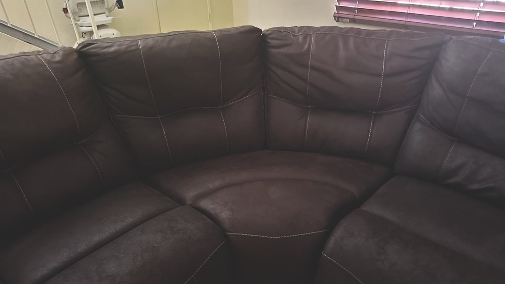 L-Shaped Cloud Couch 3 Recliners