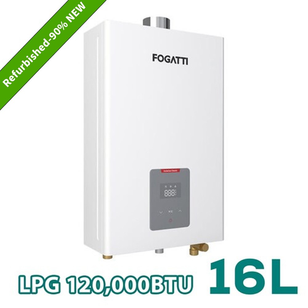 【90% NEW】Tankless Water Heater Propane Indoor Instant Hot 5.1GPM 120000 BTU