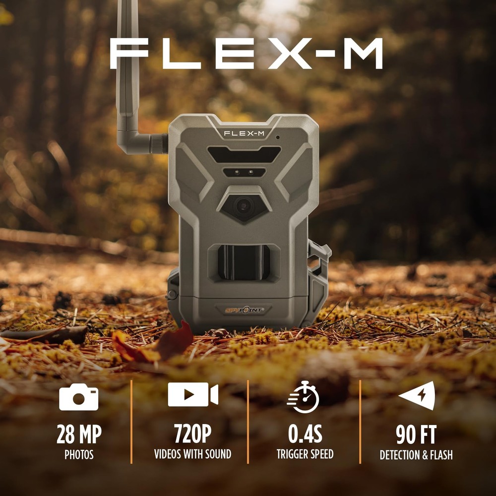 SPYPOINT Flex-M 28MP Cellular Trail Camera