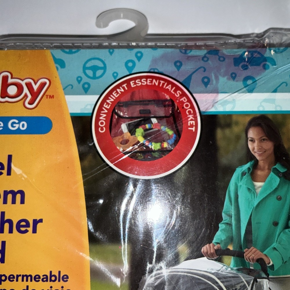 NÛBY Weather Shield Stroller System-Clear