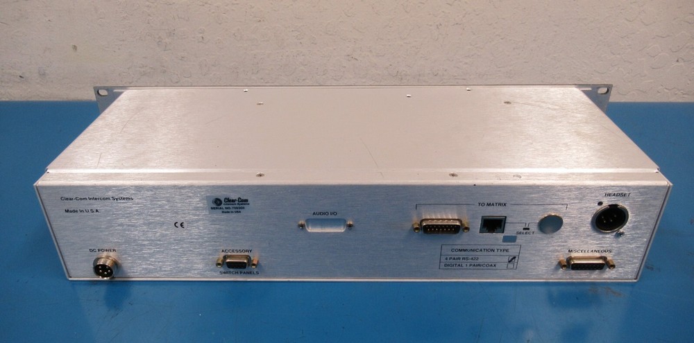 Clear-Com ICS-2003 Matrix Plus Display Station 4 Pair RS-422