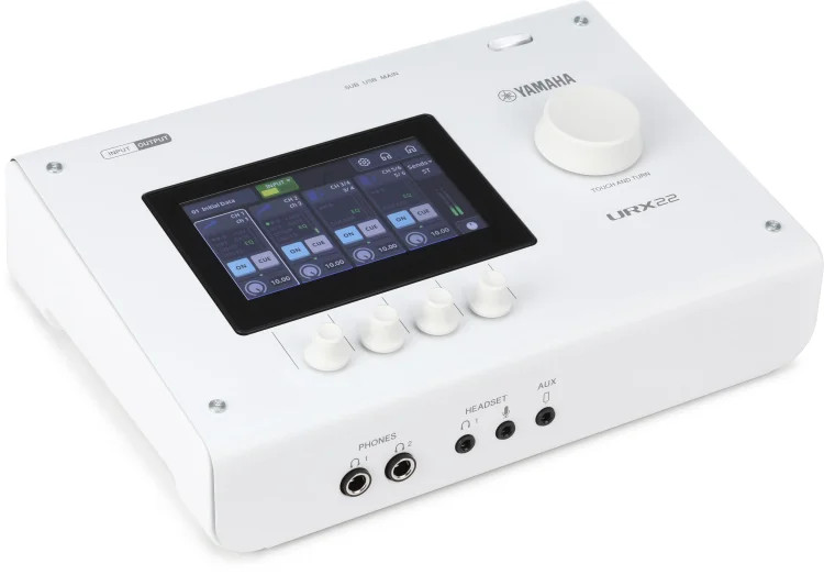 Yamaha URX22 USB-C Audio Interface - White