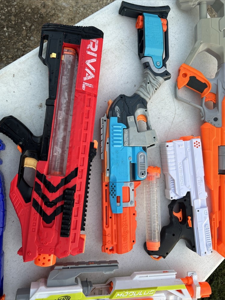 Huge Nerf Mod Lot 11 Working Condition Units