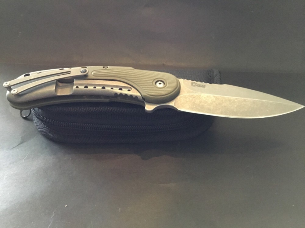 Custom Todd Begg Field Grade Bodega Flipper Folder Folding Knife