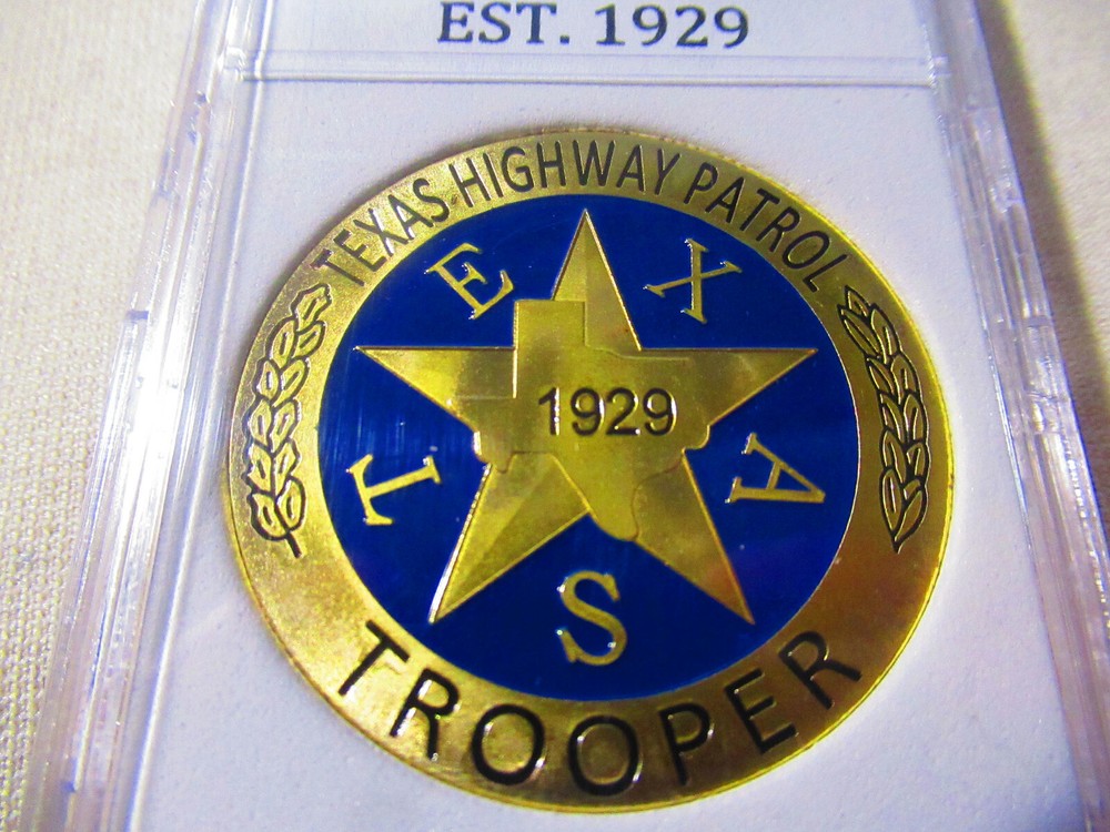TEXAS HIGHWAY PATROL Challenge Coin