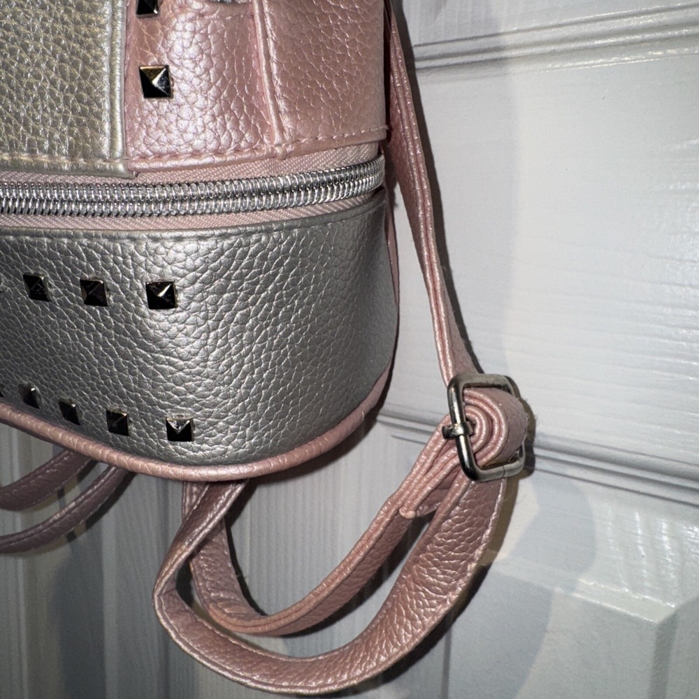 Justice Pebbled Studded Mini Backpack - Rarely Used and Beautiful