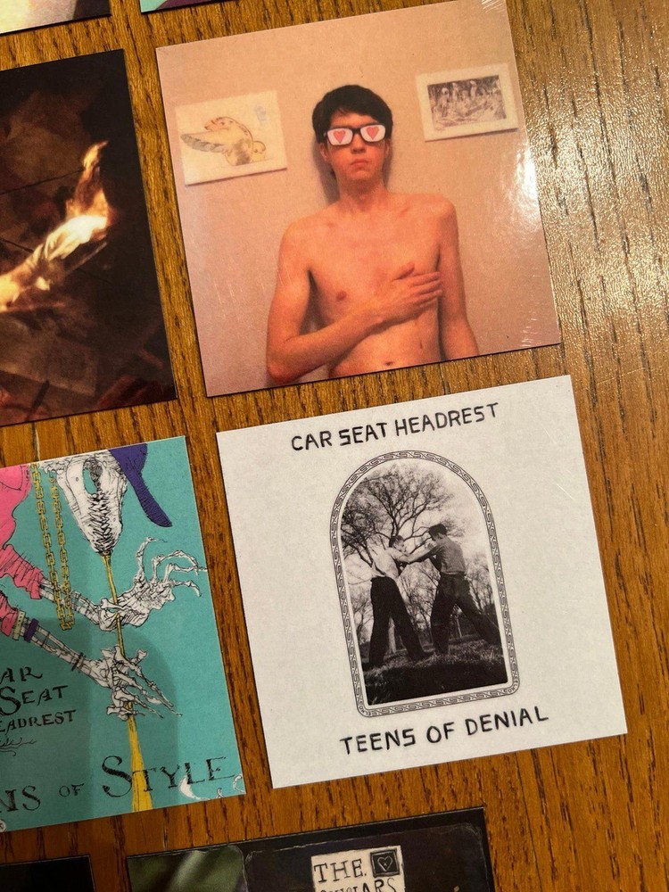 Car Seat Headrest fridge magnets