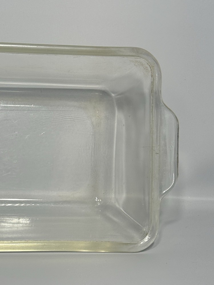 Pyrex Clear Glass Rectangle Loaf Pan 212
