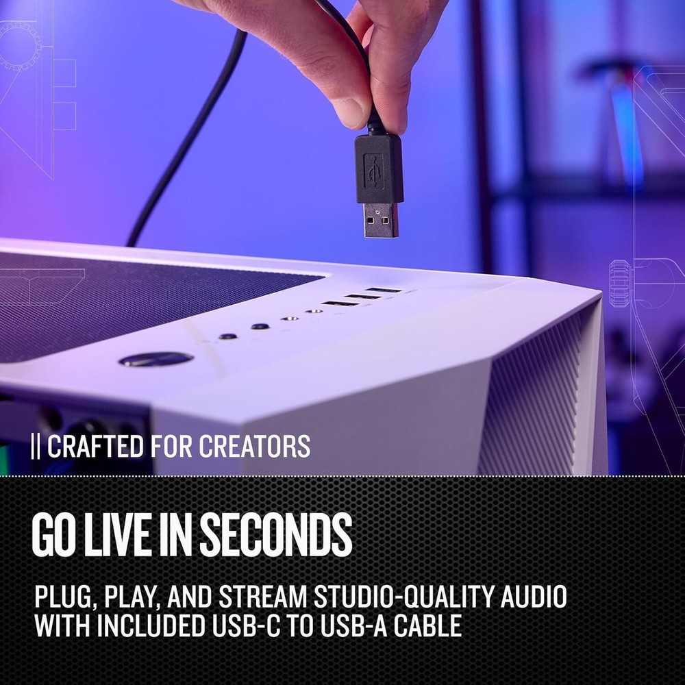 RIG M2 STREAMSTAR PRO HD Wired USB Streaming Microphone
