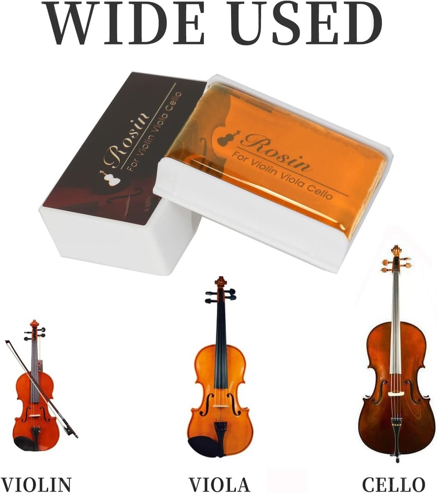 Rosin, Violin Rosin [6 Pack] Cello Viola for Bow, 6Pack Light