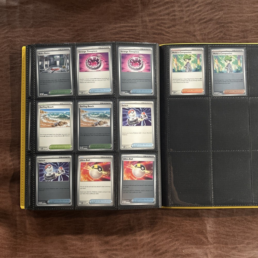 Pokemon MEGA EVOLUTION ME01 Complete Master Base Set including all RH & EXs