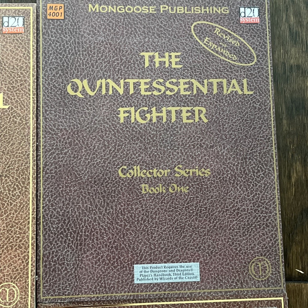 D&D Book Bundle: The Quintessential Rogue, Elf, Druid, Wizard, Cleric, Fighter