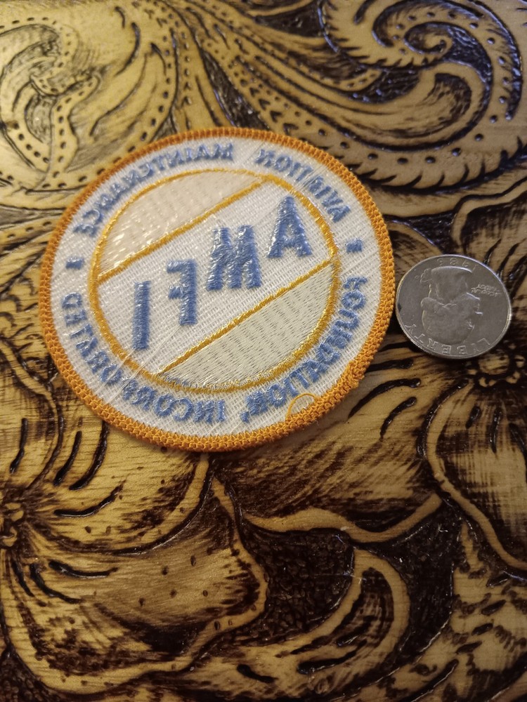 Aviation Maintenance Foundation Incorporated Patch New