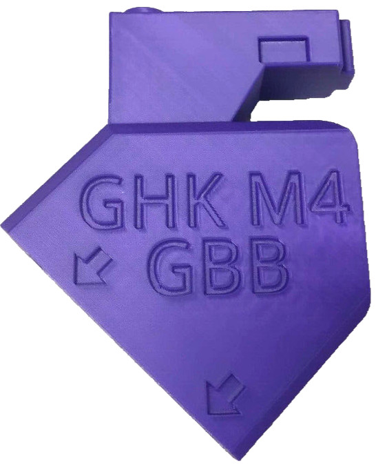 GHK M4 / G5 Airsoft GBB Odin Speedloader Adapter (Purple)