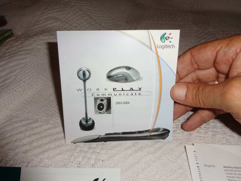 logitech mouseware 9.79.1/ 9.73.1 disc.