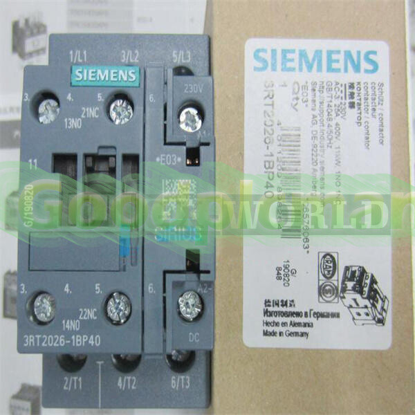 Siemens 3RT2026-1BP40 Contactor NEW 1Pcs/