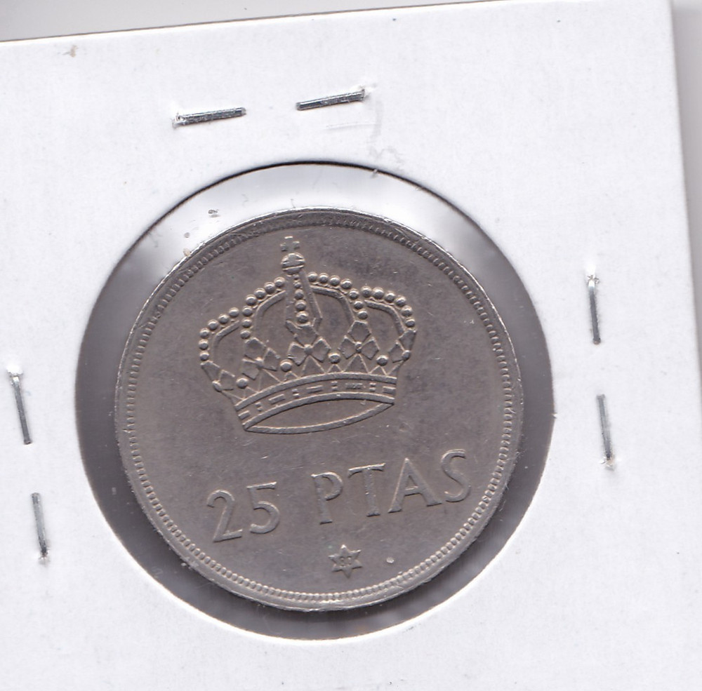 1975 Spain 25 Pesetas L2