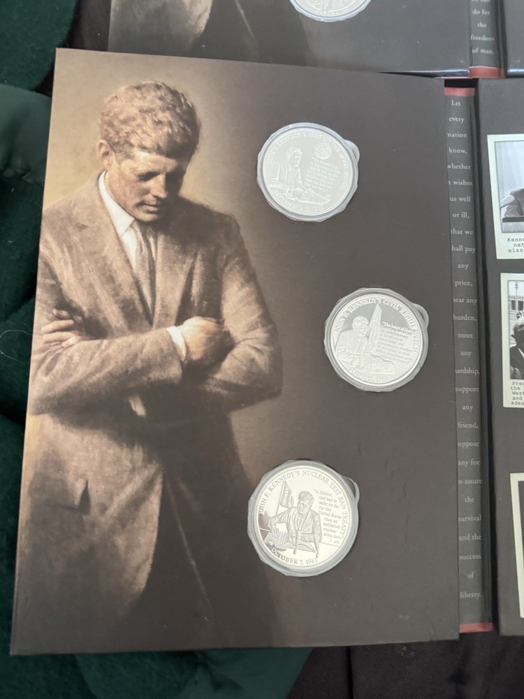 American Mint Proof Set 12 Coin Includes Binders