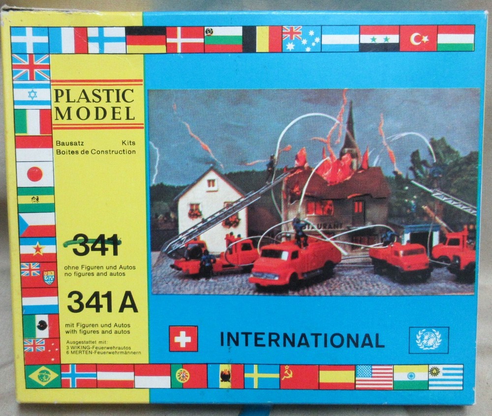 Bausatz Model Kit 341A Fire Trucks