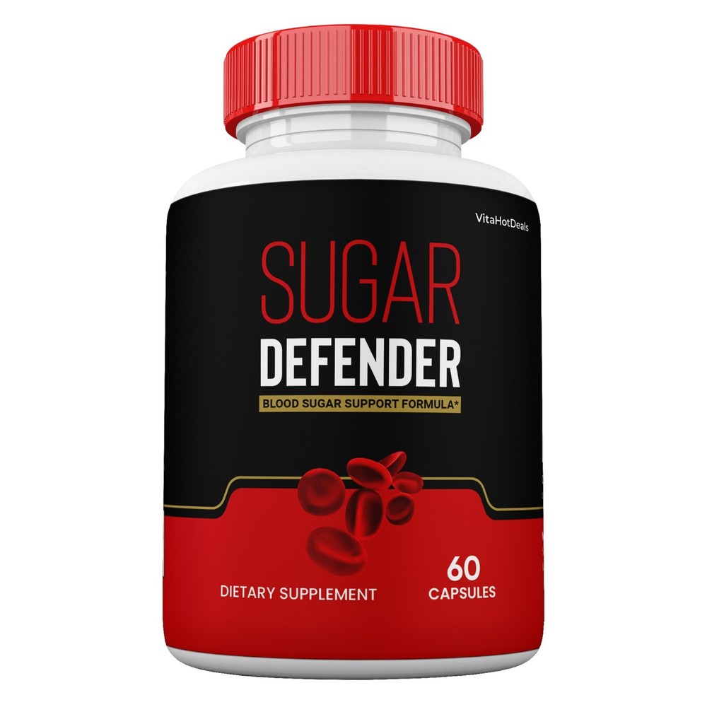 Sugar Defender Pills, Official Sugar Defender 24 Max Strength (2 Pack)
