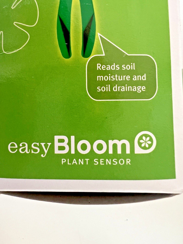 NEW Easy Bloom Plant Sensor Measures pH, Sunlight, Temperature PC or Mac EASY Us