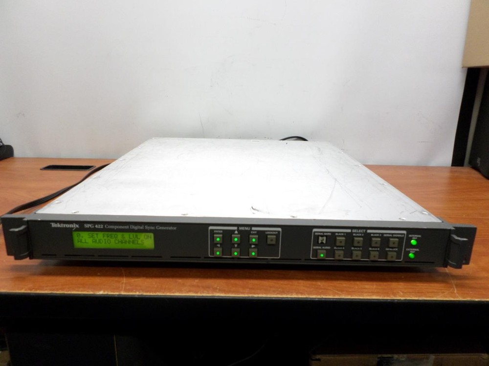 Tektronix SPG 422 Component Digital Sync Generator