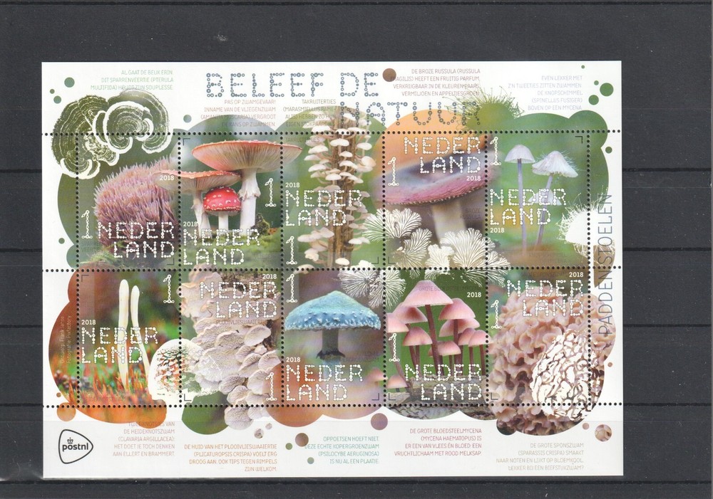 NETHERLANDS 2018 MNH MUSHROOM - 10426