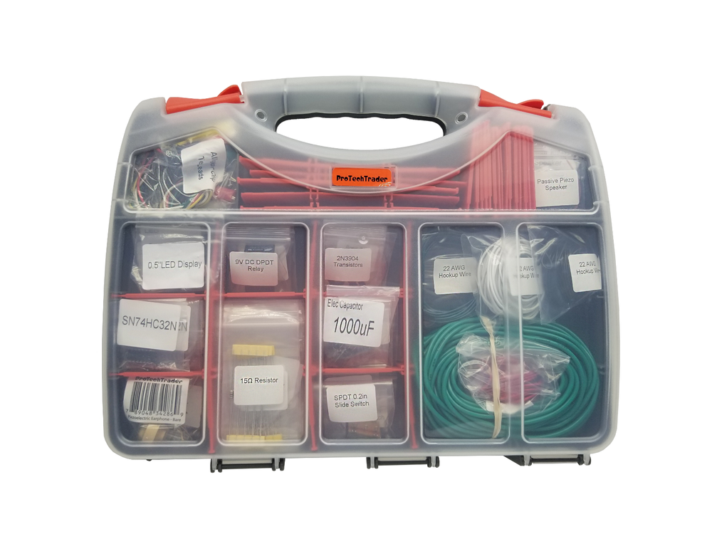 Make: Electronics 3rd Edition Kit 1 & 2 Ultimate Deluxe Bundle Includes New Book