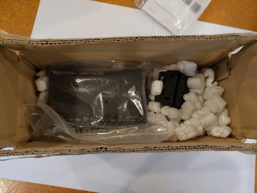 BOGEN ANS500 Ambient Noise Sensor with Microphone & Power Supply