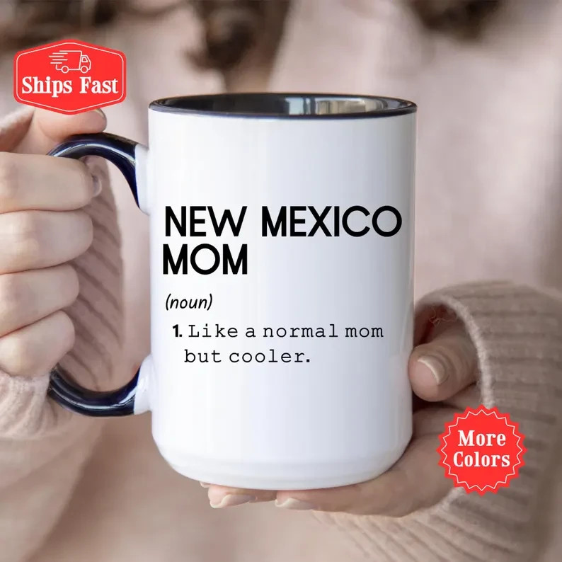 New Mexico Mom Mug State Pride Coffee Cup Gift