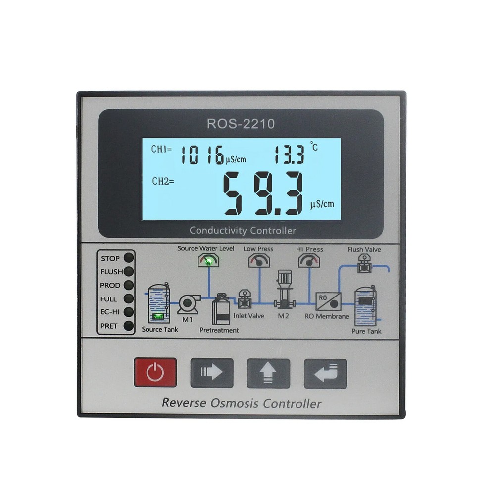 Reverse Osmosis System RO Controller TDS Conductivity RO Control Panel RE Online